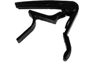 CAMKPELL-C Classic Guitar Capo - Universal Aluminium Alloy Metal New Guitar Capo Quick Change Clamp Key Acoustic Classic Guitar Capo Parts - Black