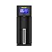 Produktbild Intelligentes Akkuladegerät, Golisi I1 2A Single Slot Universal-Akkuladegerät mit USB-Anschluss und LCD-Display Intelligentes Ladegerät für Ni-MH Ni-Cd AA AAA Li-Ionen-Akkus