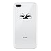 Produktbild Yokata iPhone 8 Plus Hülle Transparent Weiche Silikon Handyhülle Schutzhülle TPU Handy Tasche Schale Etui Weich Silicone Bumper Ultra Dünn Slim Schlank Durchsichtig Handytasche Premium Kratzfest Soft Flexible Clear Backcover Schutz für iPhone 8 Plus Case Cover - Zwei Pandas