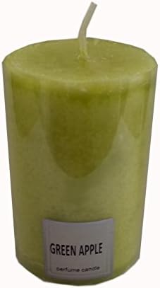 Green Apple Scented Candle High Quality Cylinder Shaped Fragrance – Duration 25H – Height 9 cm width 6 cm