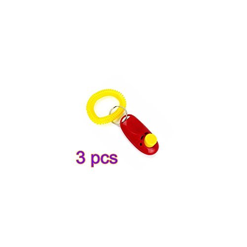 BeautyLife-Dog-Pet-Training-Clickers-Red-Pack-of-3