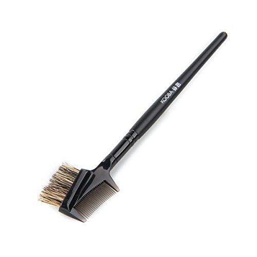 FACILLA® Eyelash Extension Eyebrow Eye Brow Make Up Comestic Comb Brush Wood Handle