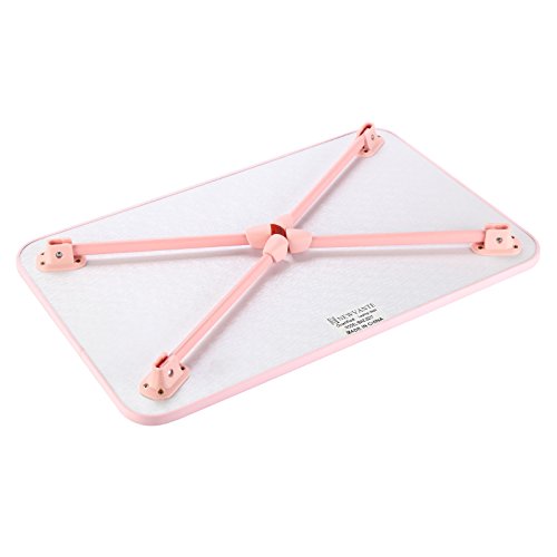 Große Bett Tablett nnewvante Laptop Schreibtisch Schoß Schreibtisch faltbar tragbare stehend Outdoor Camping Tisch, Breakfast Lesung Tablett Halter für Couch Boden Studenten Young Farbe - 5