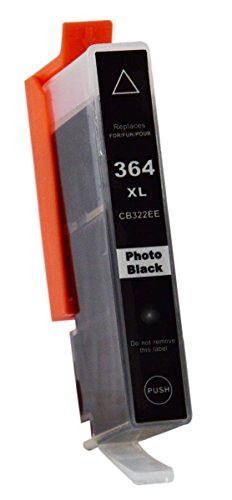 5 Druckerpatronen kompatibel für HP 364 XL 364XL Set mit Chip und Füllstand für HP Deskjet 3520 Officejet 4620 Photosmart 5520 7520 - 4