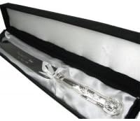 Personalised Silver Plated Traditional Cake Knife in a Presentation Box FREE ENGRAVING