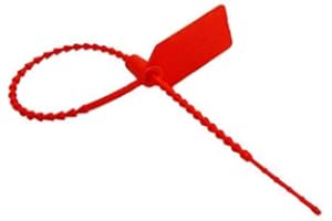 FSSS Ltd Fire Extinguisher Safety Seal - Red - Pack of 25