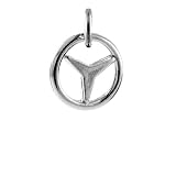 mercedes armbanduhr 24 stunden Gewicht: 1g TheCharmWorks Sterling-Silber Auto Lenkrad Charmanhänger  Sterling Silver Car Steering Wheel Charm