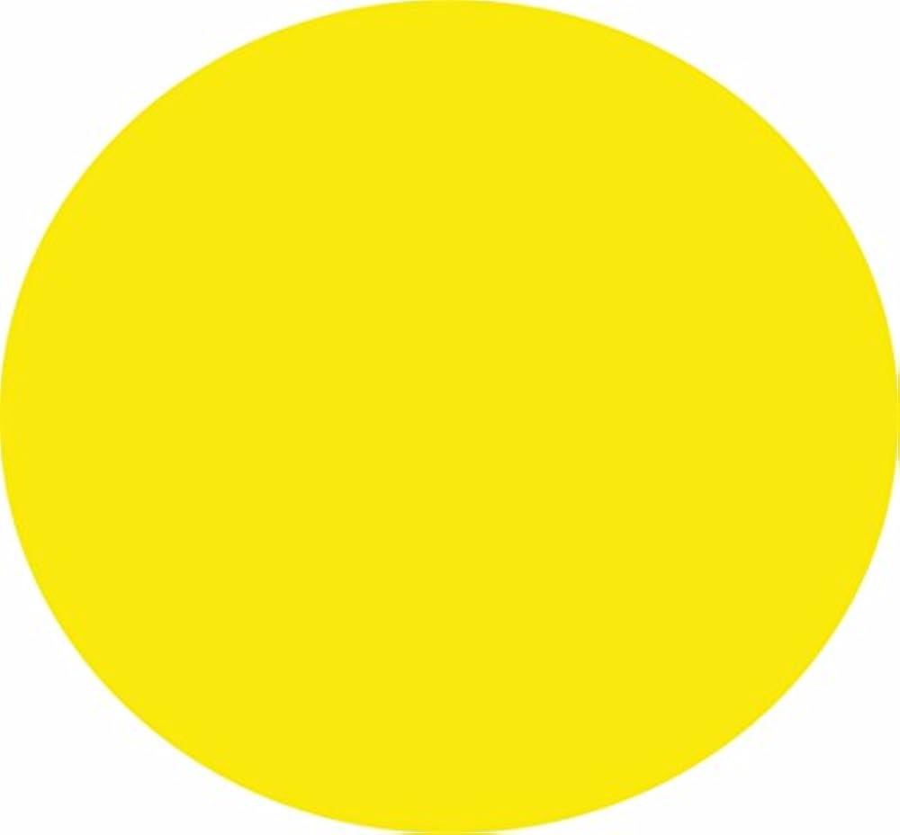 Желтый круг на двери для слабовидящих размеры