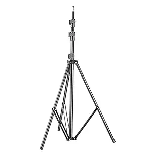 HIFFIN 9 feet/260cm Aluminum Alloy Photo Studio Light Stands for Video, Portrait and Photography Lighting Ring Light, Reflectors, Photo & Video Studio Tiktok YouTube Shooting(9 Ft Stand)