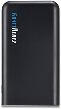 Krafthertz 6400 mAh Portable Power Bank Charger External Battery (Black)