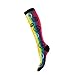 SOXO Women's "glow in the dark" knee highs - Size : UK Adult 2.5 / 7