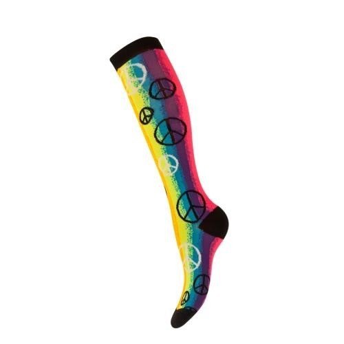 SOXO Women's "glow in the dark" knee highs - Size : UK Adult 2.5 / 7