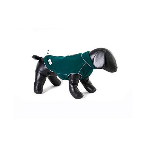 Doodlebone Fleecy Dog Jacket, Green, Large