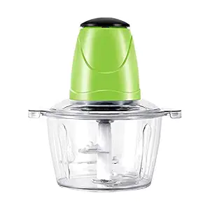 PARATPAR MALL MEAT GRINDER MINCER MACHINE | BOWL | 2 Ltr. CAPASITY | 250 Watt | KITCHEN FOOD CHOPPER | MEAT | VEGETABLES | ONION | FRUIT & NUTS BLENDER | STAINLESS STEEL & ABS Color : Multi.