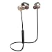 Produktbild Hrph Protable Bluetooth Kopfhörer Wasserdichte Wireless Magnet Attraktion In Ear Stereo Ohrhörer Earbuds Sport Headset (golden-A)