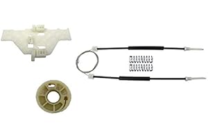 FINAO AUTOPARTS® - Kit de reparación de elevalunas delantero derecho para C4