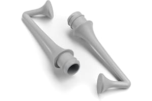 Bidetlity Coal Shower Heads Set of 2 for Butt Shower, Intimate Shower, Bidet, Shower Toilet, Replacement Shower Head for Travel Bidet, Shower Head, Mobile Travel Shower