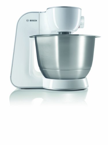Bosch MUM54W41 Küchenmaschine Styline MUM5 (900 Watt, 3.9 Liter) weiß/silber - 2