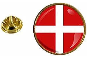 Akachafactory - Spilla con bandiera Savoia Savoyard rotonda