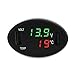 Produktbild KCDE Auto Led Digital Thermometer, Voltmeter USB Autoladegerät, überwachung der Batterietemperaturanzeige Schwarz Handy Inline-Autoladegerät 3 In 1