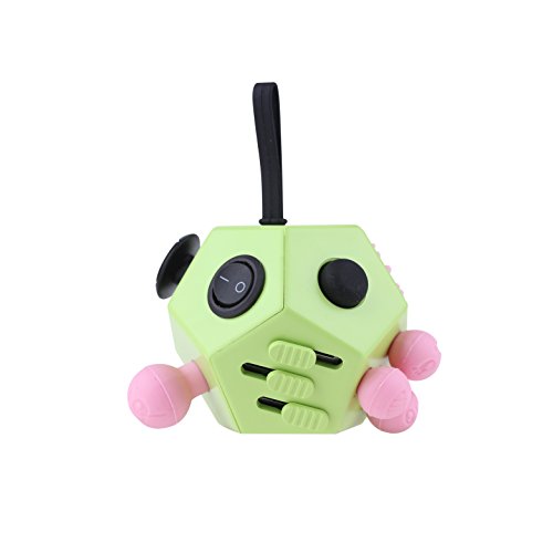 Stress Cube 12 Sides Like Fidget cube - Gadget Toy to combat stress, A Fidget, Perfect for the nervous Finger Distraction as Kickstarter prime- Comparable to The Original Stress Cube 12 Sides Like Fidget cube - Gadget Toy to combat stress, A Fidget, Perfect for the nervous Finger Distraction as Kickstarter prime- Comparable to The Original