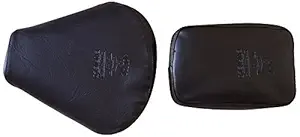 Almos Seat Cover for Royal Enfield Classic Desert Storm (Black)