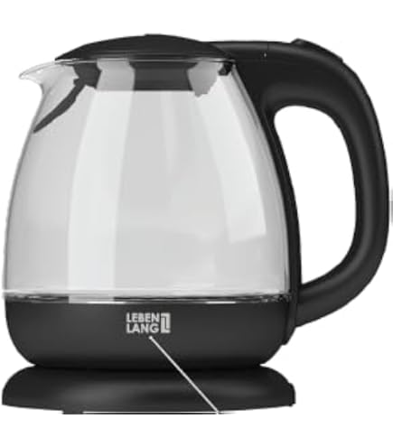 T24 Glazen waterkoker, theekoker, 1,8 l, waterkoker met theezeef, waterketel 2200 watt, led-verlichtingskleur afhankelijk van de temperatuurkeuze BPA-vrij, ketel, warmwaterketel met