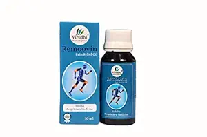 Remoovin Ayurvedic Pain Relief Oil for Body, Legs, Knee and Back - 50ml