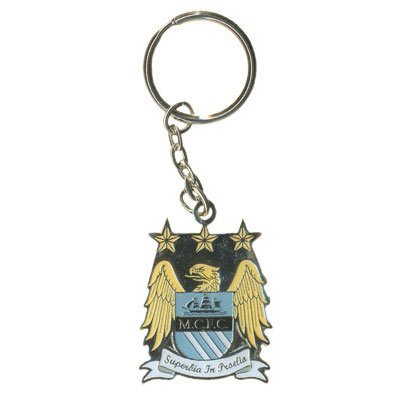 Absolute Footy Manchester City F.C. - Llavero con Escudo