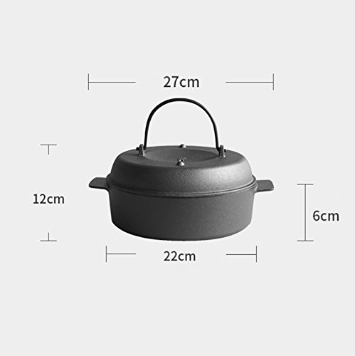 DD Roasted pot stew household cast iron 22cm multifunctional sweet potato baked sweet potatoes corn Mother's Day Father's Day gift