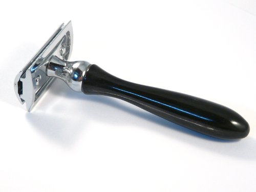 Parker 12R Buffalo Horn Three Piece Razor