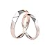 Produktbild Dosige Schmuck 1 Paar Romantisch Ringe Edelstahl Partnerringe Freundschaftsringe Eheringe Trauringe Verlobung Ringe Band