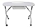 WHITE PORTABLE PROFESSIONAL MANICURE NAIL HAND ART BEAUTY TABLE FOLDING FOLDABLE DESK