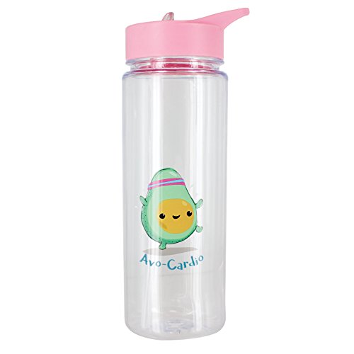 Paladone, Avocardio Bottiglia d' Acqua Unisex Adulto, Multi-Colour