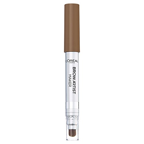 L'Oréal Paris Brow Artist Maker, 2 Blonde - Augenbrauen-Stift mit Pinsel und innovativer Gel-to-Powder Formel - für perfekt gestylte Augenbrauen im angesagten Hippe Look, 1er Pack (1 x 2 g)