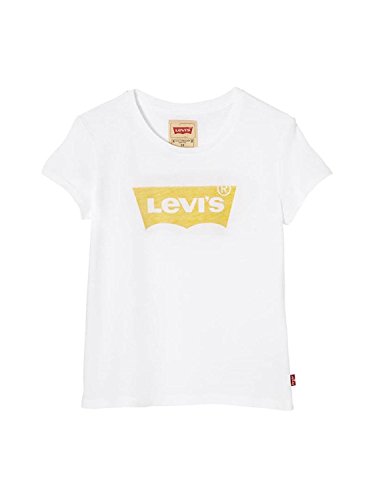 Levi's Mädchen T-Shirt Gr. 8 Jahre, Weiß Levi's Mädchen T-Shirt Gr. 8 Jahre, Weiß
