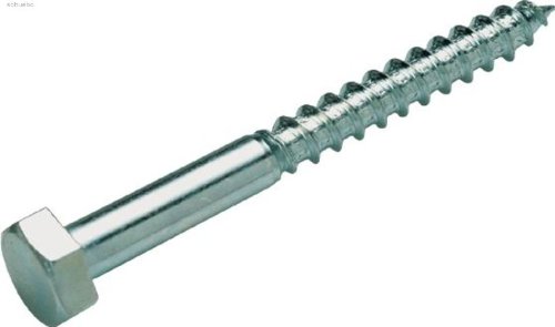 Preisvergleich Produktbild Dresselhaus Sechskant-Holzschrauben A2, 6 x 40, 20 Stück