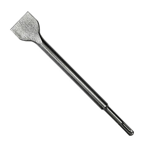 S&R Meister Meißel-Set SDS-plus 3-teilig: Flachmeißel 14x250x20, Spatmeißel 14x250x40, Spitzmeißel 14x250mm, universell einsetzbar - 2