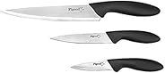 Pigeon by Stovekraft Stainless Steel Kitchen Knives Set, 3-Pieces, Multicolour