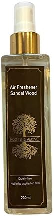 Roots & Above Pure Natural Sandalwood Home Air Freshener Spray, 200ml