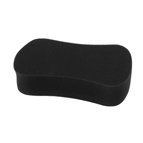 Schwarz Knochenform Sanft Schwamm Auto Glass Wasch Reiniger Regierung