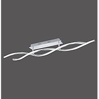 Neuhaus LED-Deckenleuchte 3000K 2xLED stahl 9143-55