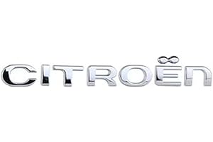 LYYMX Emblem Badge Decal Logo for Citroen C1 C2 C3 C4 C5 C6 C8 C4L, Badge Metal Emblem Sticker Letters for Car Logo, Emblem Sign Letters Badge Logo Accessories