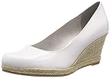  MARCO TOZZI Damen 2-2-22440-22 Plateaupumps, Weiß (White Patent 123), 41 EU