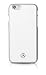 Produktbild Mercedes-Benz MEHCP6WH Dynamische Metallplatte Harte Schutzhülle für Apple iPhone 6/6S 12 cm (4,7 Zoll) weiß