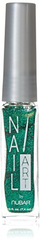 Nubar Grass Green Glitter Nail Art Stripers Nail Decoration 74ml