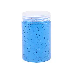 120ml jam Mud DIY Slime Mud Scented Stress Relief Clay Toy Gift Stress Relief Toy Gift for Stress Relief Hand Wrist Exercise Feel Good for Kids &Women and Men (Blue)