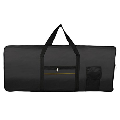 Preisvergleich Produktbild MagiDeal Tragbare 61 Tasten Tastatur Elektrisches Klavier Tasche, Keyboardtasche