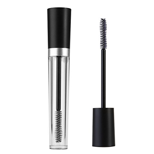 Frcolor 2pcs 8ml leer Wimpern Tube Mascara Tube Fläschchen Flasche, DIY-Container Mascara Pinsel Wimpern Zauberstab - 3