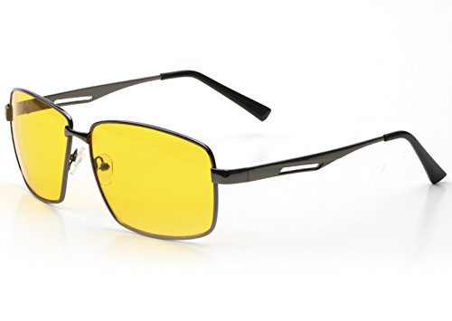 TRIXES Brille mit UV-Schutz und Antireflexbeschichtung für Tag und Nacht für mehr Sicherheit beim Fahren und mehr Komfort - 4